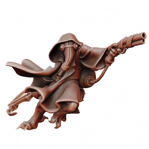 Kenku shooter Figure (Unpainted)