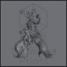 Nightmare Faun Figure (Unpainted)