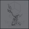 Nightmare Faun Figure (Unpainted)
