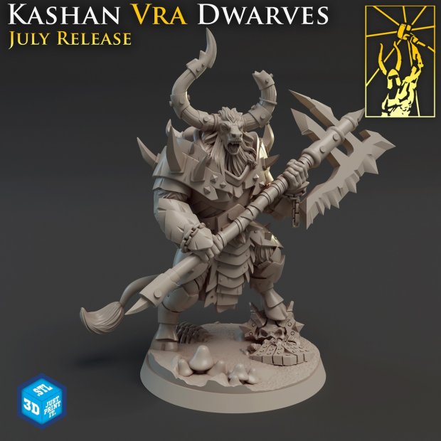 Minotaur strongman Figure (Unpainted)