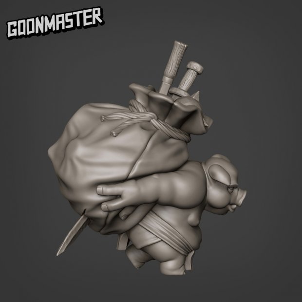 Pig Nose Figure (Unpainted)