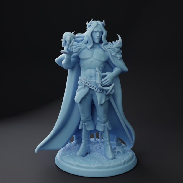 Naked Demon with a Glass Figure (Unpainted)