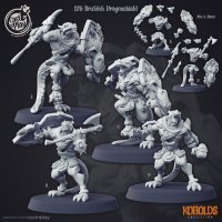 Bruldob Dragonshield Figure (Unpainted)