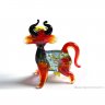 Colored Cow Figure