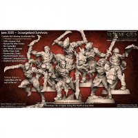 Modular Scourgeland Survivors Figure (Unpainted)