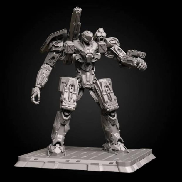 Arch-angel Figure (Unpainted)