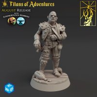 Wounded criminal Figure (Unpainted)