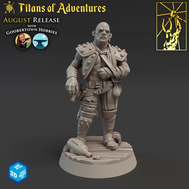 Wounded criminal Figure (Unpainted)