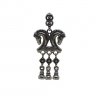 Handmade Two Horses Pendant Necklace