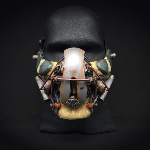 Cyberpunk V.2 Half-mask