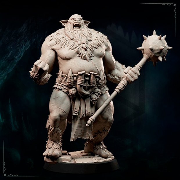 Bugbear, the Goblin Chief Figure (Unpainted)