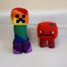 Minecraft - Rainbow Creeper Plush Toy