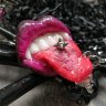 Lips Brooch