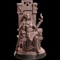 Thieves leader on the throne Figure (Unpainted)