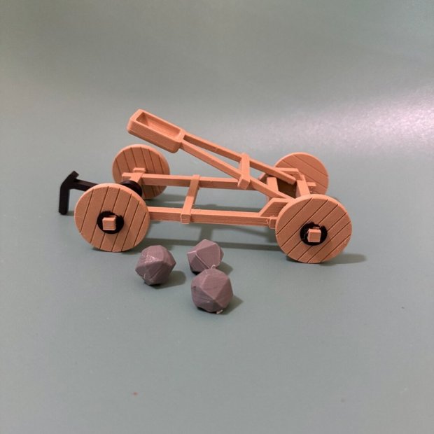 Catapult Model Figure