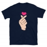 Finger Heart K-Pop Stans Kpoppers T-Shirt