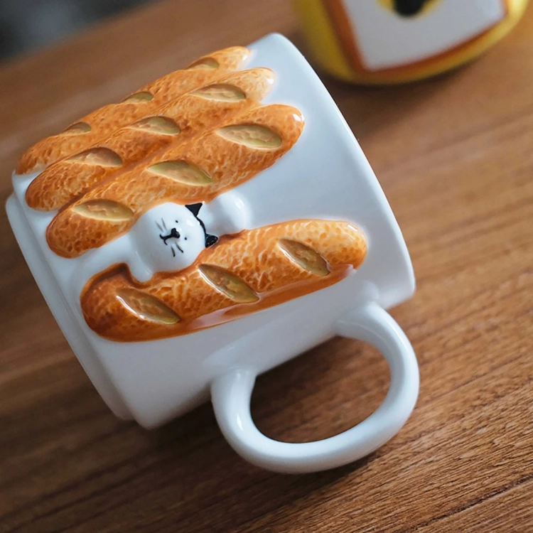Baguette Cat Mug