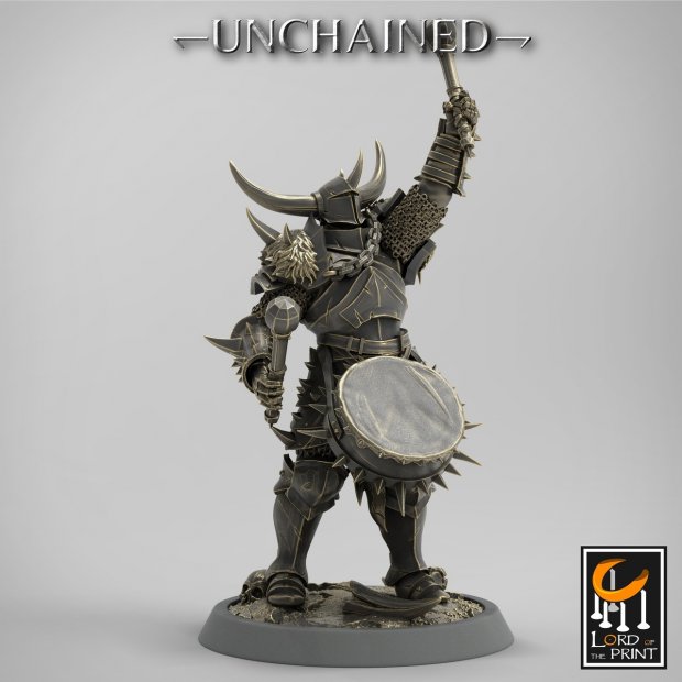 Chosen One Warrior 03 Figure (Unpainted)