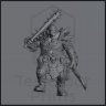 Orc Bruz the Destroyer Figure (Unpainted)