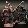 Orc Bruz the Destroyer Figure (Unpainted)