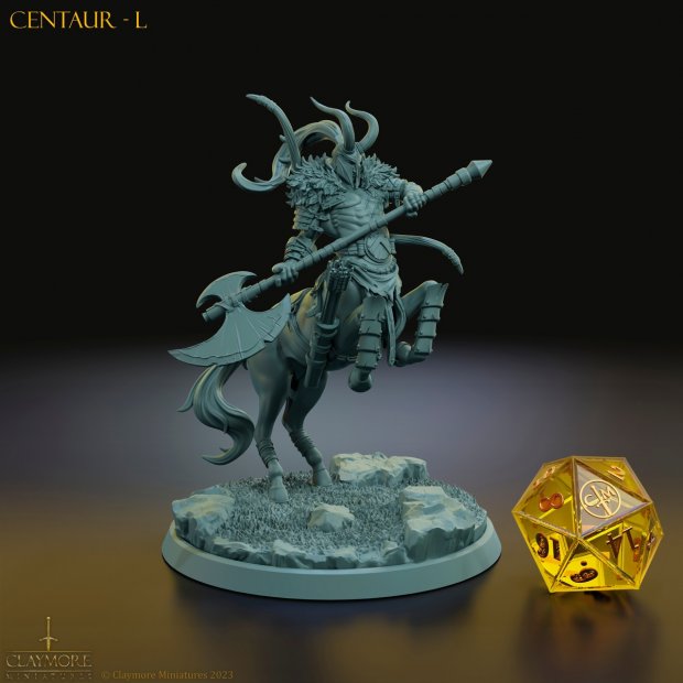 Centaur Guardsman Figure (Unpainted)