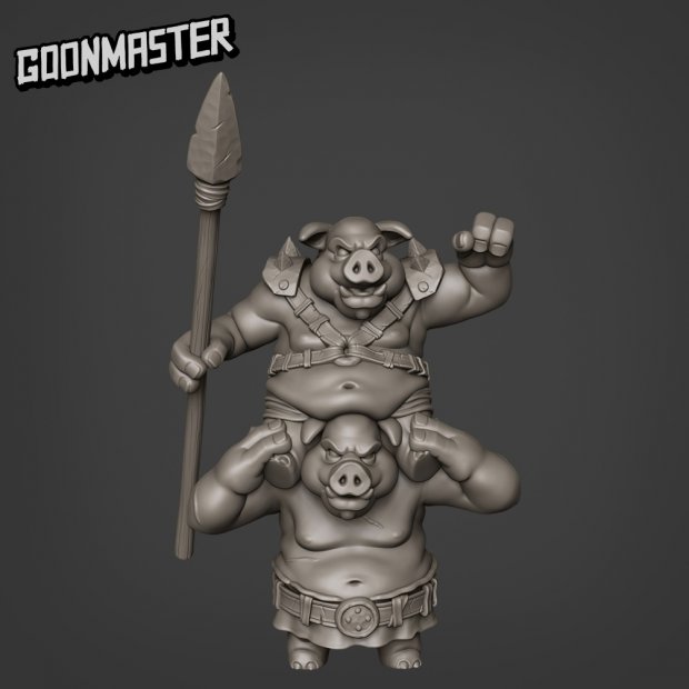 Groovy duet Figure (Unpainted)
