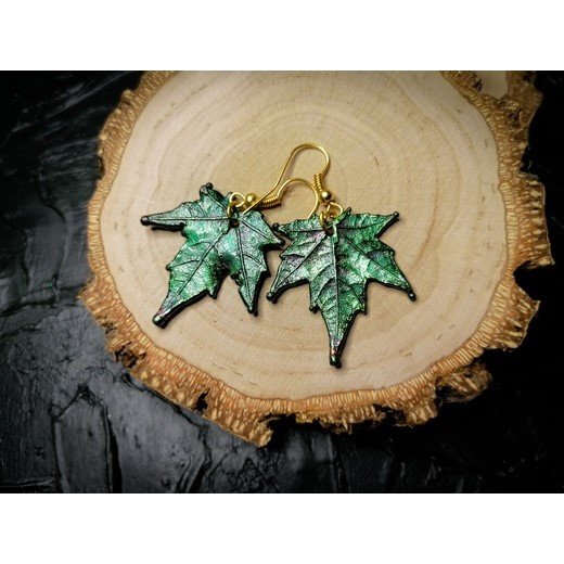 Green Maple V.2 Earrings
