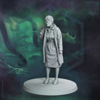 Agatha Crane, Parapsychologist - Ancient Horror Figure (Unpainted)