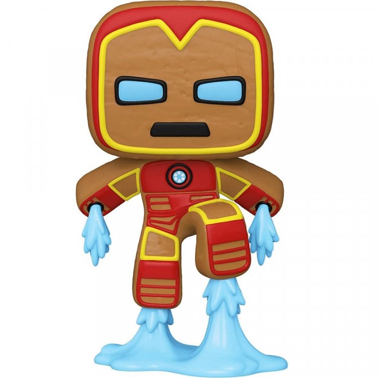 Funko POP Marvel: Holiday - Gingerbread Iron Man Figure