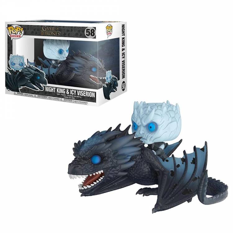 Funko POP Rides: Game of Thrones - Night King On Dragon Exclusive