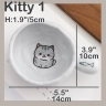 Kitty Dipping Sauce Dish