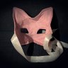 Pink Kitty Mask