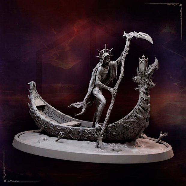 Charon, the Demon Carrier of Souls Figure (Unpainted)