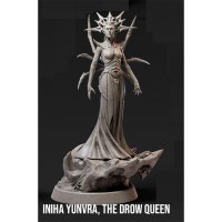 Iniha Yunvra - The Drow Queen Figure (Unpainted)