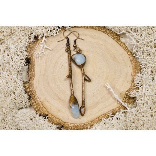 Willow With Amazonite Earrings