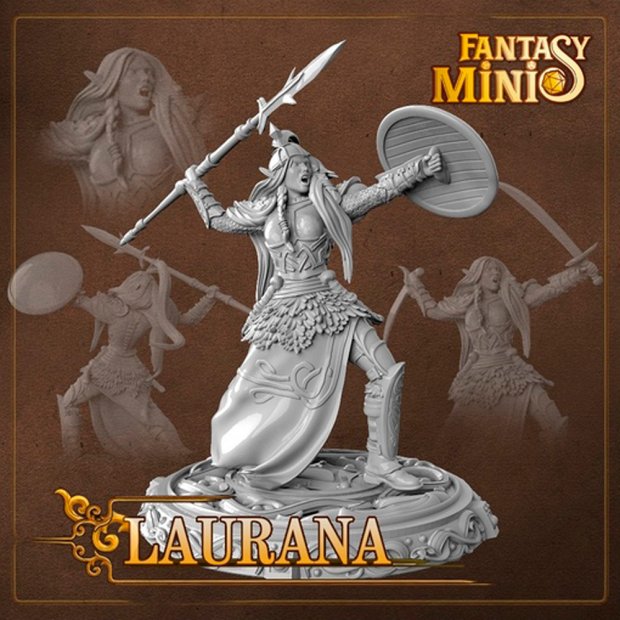 Laurana Figure (Unpainted)