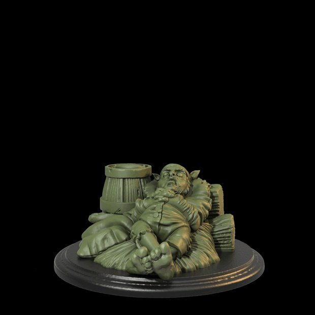 Gnome on the chill Figure (Unpainted)
