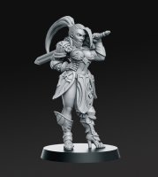 Skyla Warrior Figure (Unpainted)