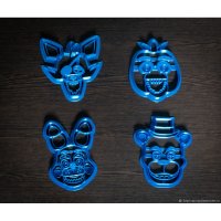 Handmade Five Nights At Freddy's Set Of 4 Cookie Cutters