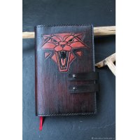 Handmade The Witcher - School Of The Cat Diary Cover