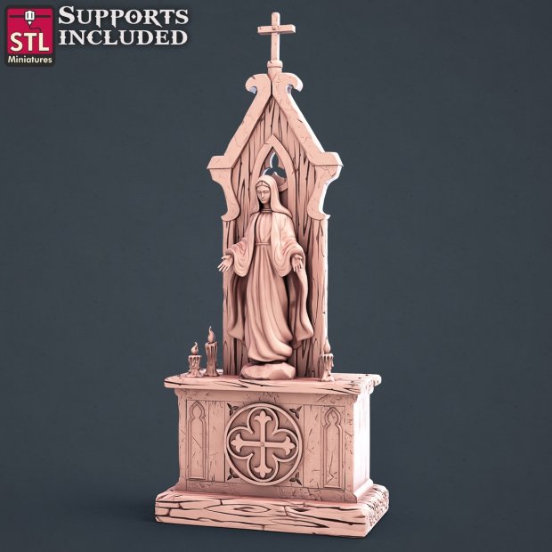 High altar Figure (Unpainted)