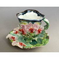Orchids Mug With Saucer