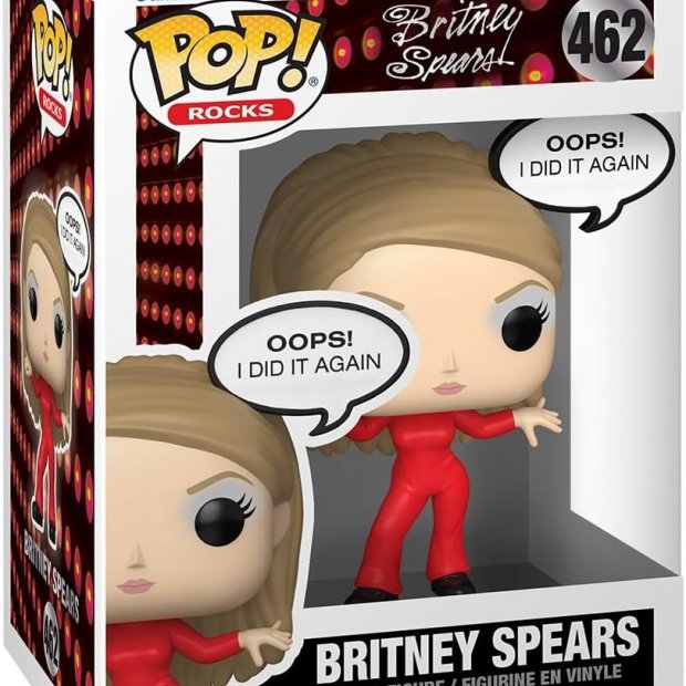 Funko Pop Rocks: Britney Spears - Britney Spears (Oops, I Did It Again) Figure