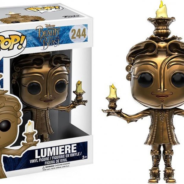 Funko Pop Disney: Beauty and The Beast - Lumiere Figure
