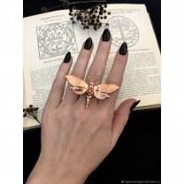 Butterfly Dead Head Ring
