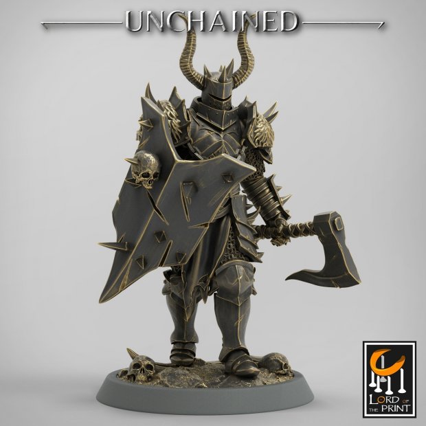 Chosen One Warrior 04 Figure (Unpainted)