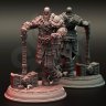 Frot the Warlike, barbarian mercenary Figure (Unpainted)