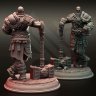 Frot the Warlike, barbarian mercenary Figure (Unpainted)