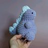 Lavender Dinosaur Plush Toy