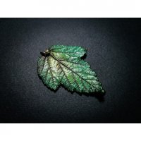 Spring Physocarpus Opulifolius Pendant Necklace